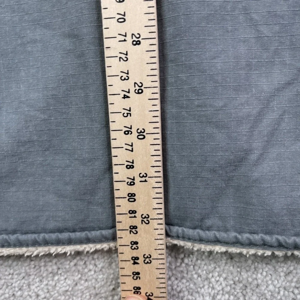 Levis Shirt Jacket Mens 3XL XXXL Grey Ripstop Canvas Fleece Lined Barn Shacket - Picture 12 of 14